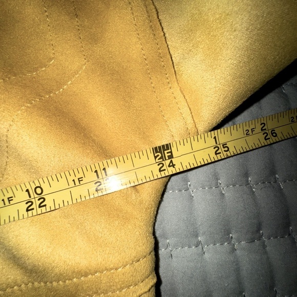 Joan Vass off Yellow Women's Jacket. Super soft! Faux suede. Size small - Picture 8 of 10